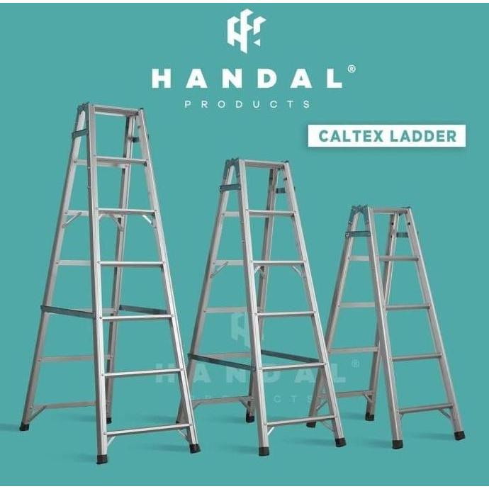 PROMO DISKON - GOSEND Tangga Lipat Aluminium / Tangga Aluminium Caltex Merk Handal