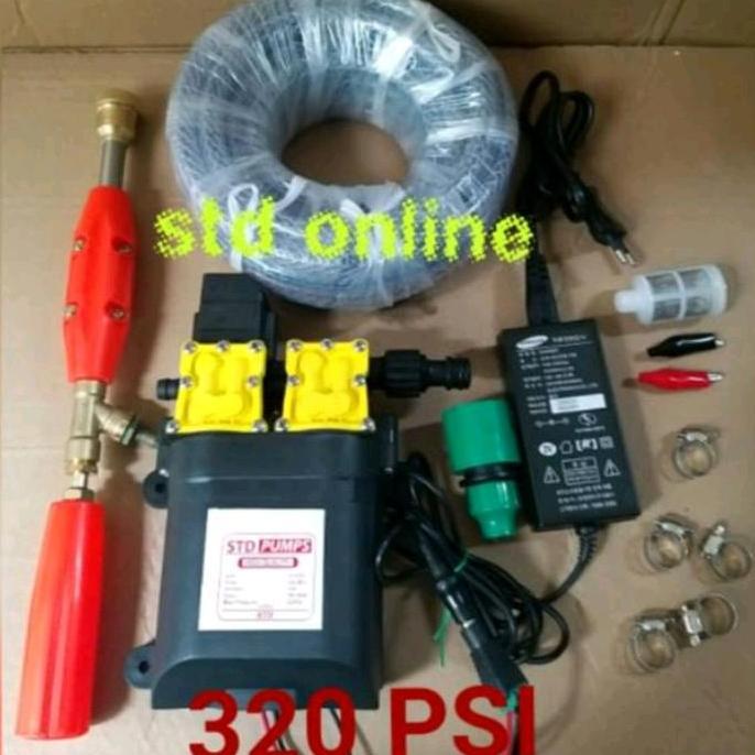 CUCI GUDANG - PAKET STEAM KOMPLIT 320 PSI STEAM AC CUCI MOTOR 320PSI