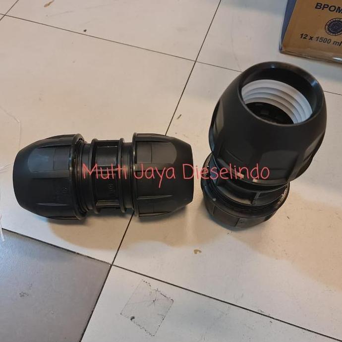 Socket pipa HDPE 4" inch 110mm / Coupler socket