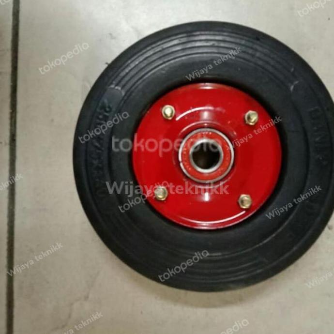 HARGA TERBAIK - roda troli karet 10 inchi