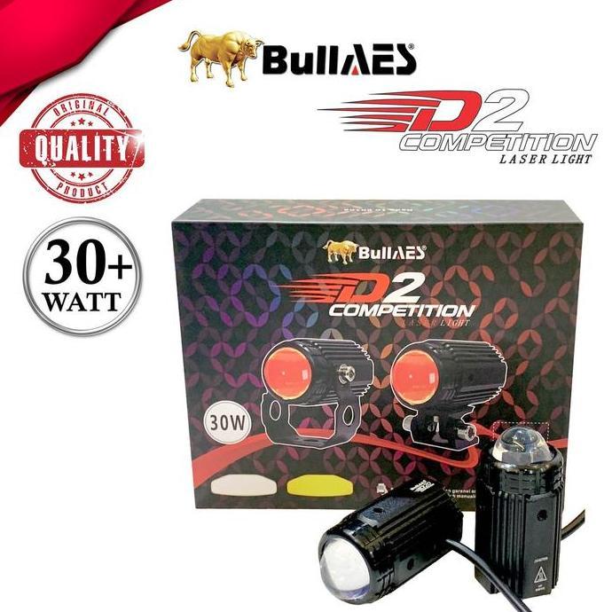 SUPER HEMAT - Lampu Tembak D2 Laser Competition 30 Watt BULLAES