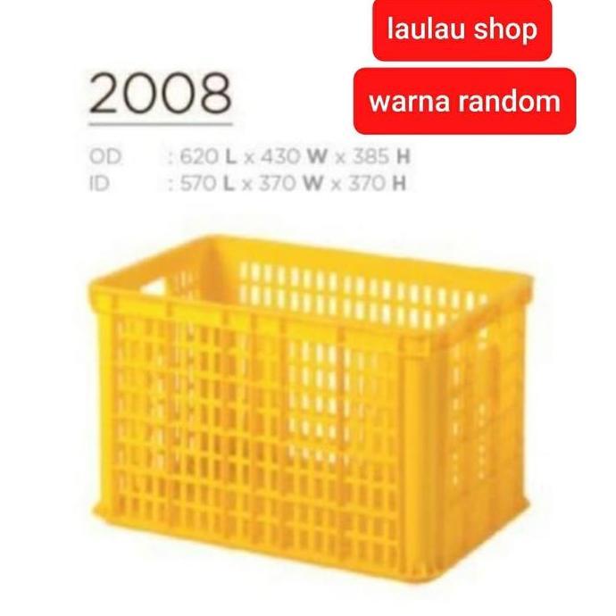 PROMO - Box Container Rabbit 2008 / Keranjang Industri Roti mirip Hanata 2004
