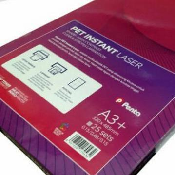 Bahan Id Card PVC Instan LASER A3 terlaris