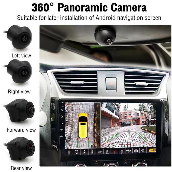 CASHBACK - Kamera 360 Parkir Mundur Mobil Moving Camera AHD 360 1080P 3D HU Android
