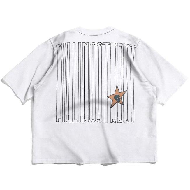 Crop Boxy Tee Crop Boxy Tee Fillingstreet White Fillingstreet-Sequin