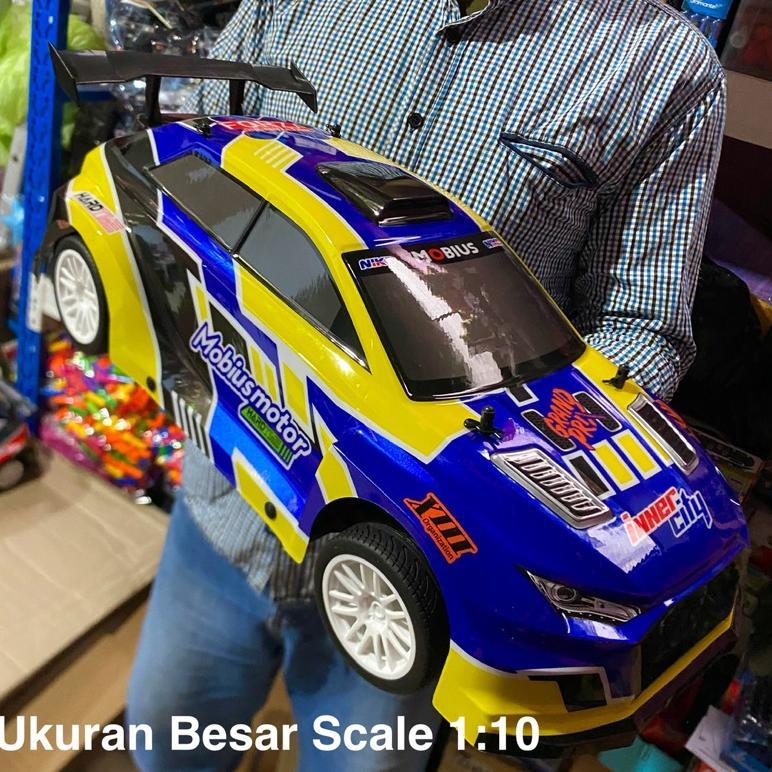 FREE ONGKIR RC DRIFT MOBIL REMOTE CONTROL SEDAN DRIFT BESAR SCALE 1:10 BATRE CASH