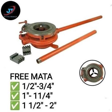 Senai Pipa Manual | Ratchet Die Stock | 1/2" - 1 1/4 "| 1/2 - 2" & 2.5 - 4" | 60-62W original