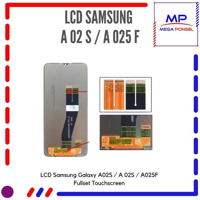 LCD Samsung A02s A025F Fullset Touchscreen - Mega Ponsel Bandung