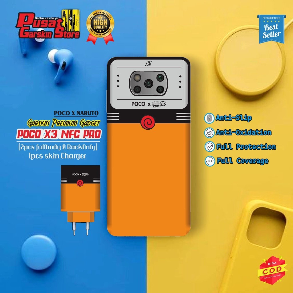 Garskin Case Poco X3 Nfc Custom Bisa COD 2Pcs