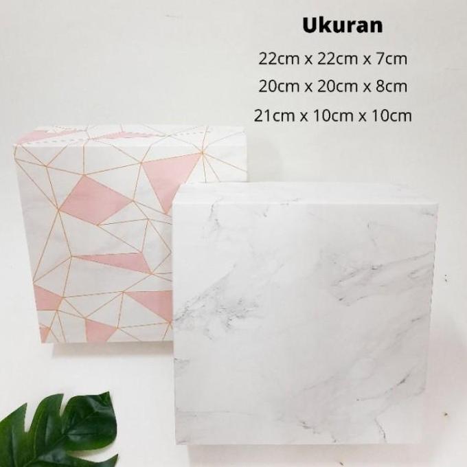 Dus Kue / Box Kue/Kotak Kue Lapis Legit Motif 22x22x7 20x20x8 21x10x10