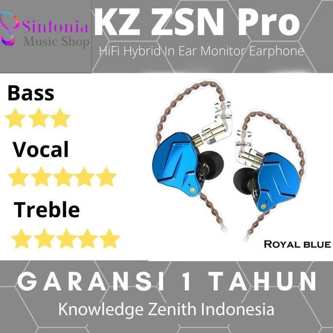 Earphone IEM KZ ZSN Pro