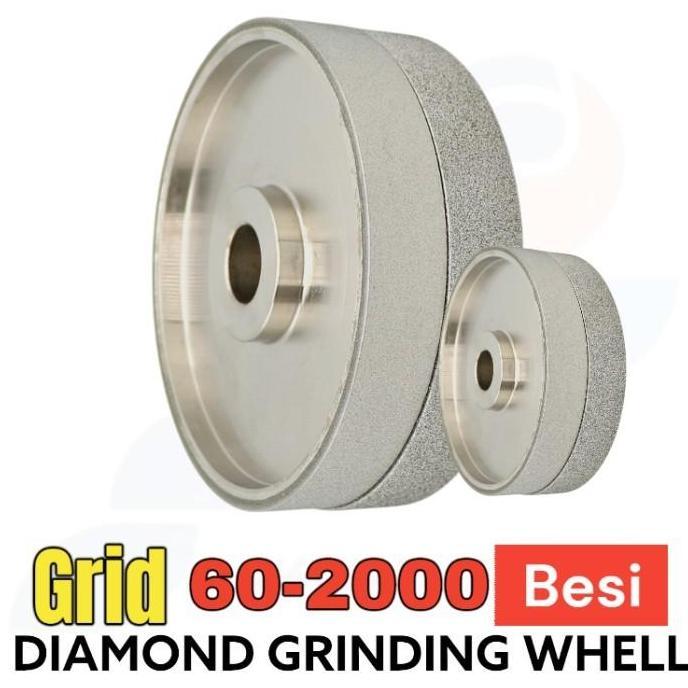 diamond grinding wheel 6in dengan kekasaran grid 1000-2000 besi