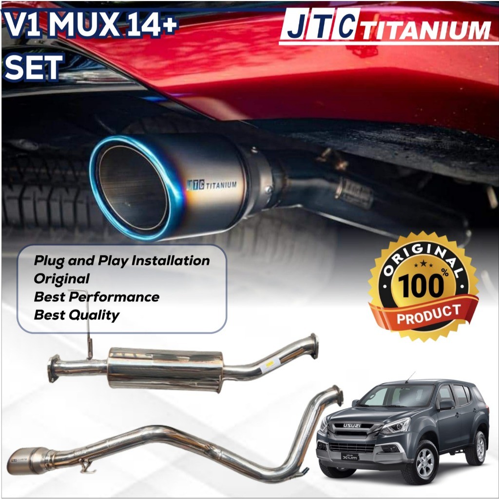 JTC TITANIUM KNALPOT MUX V1 14+ 21+