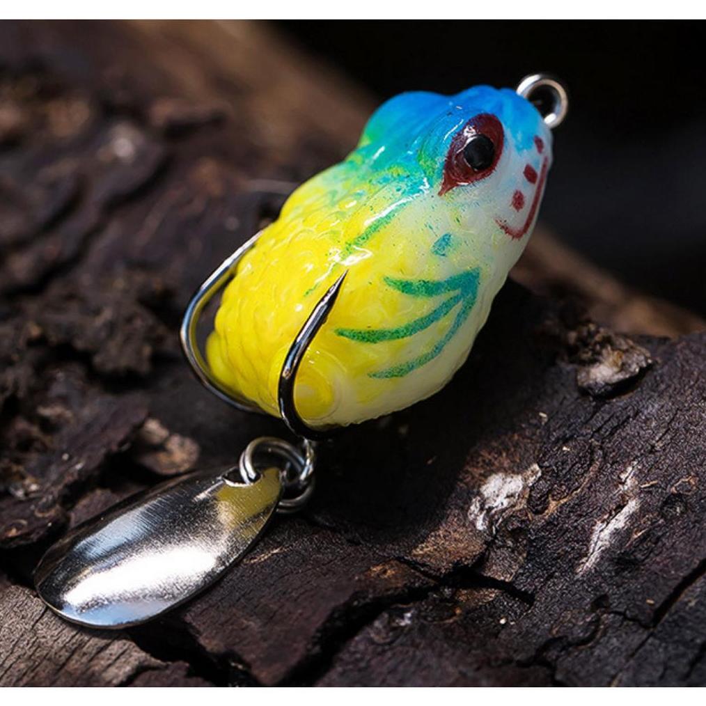 - Promo Umpan Kodok Casting Gabus Warna/ Umpan Pancing Kodok 3Gr 2.5Cm - Promo