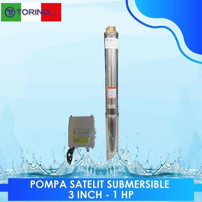 Pompa Air Submersible Satelit Torino 3 Inchi - 1 Hp