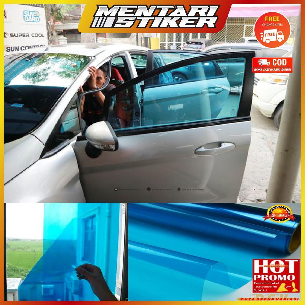 DISKON KACA FILM MOBIL TRANSPARANT BLUE KACA FIL BIRU TRANSPARAN KACA FILM GEDUNG