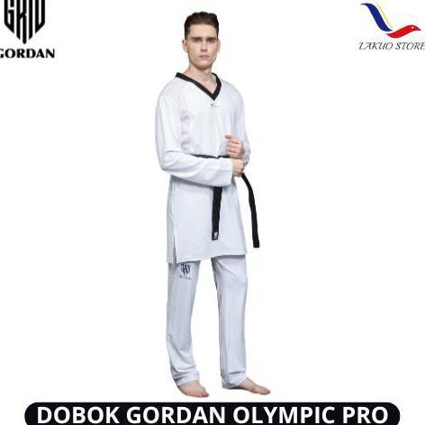 Terbaru Dobok Gordan Olympic Pro 1 / Dobok Olympic / Dobok Taekwondo Gordan / Seragam Taekwondo /  S