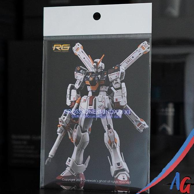 Promo G-Rework RG Crossbone X-1 Water Decal Sticker Diskon