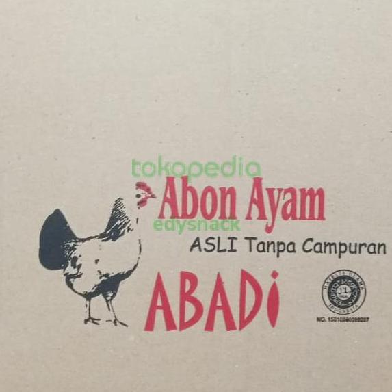 Abon Ayam Merk ABADI 5 Kg / Abon Ayam ABADI 5Kg HS