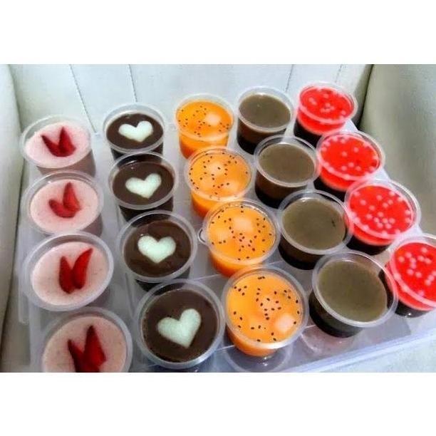 HAAN PUDDING KILOAN PUDING 1 KG COKLAT STRAWBERRY MANGGA 1000 GR KODE 352