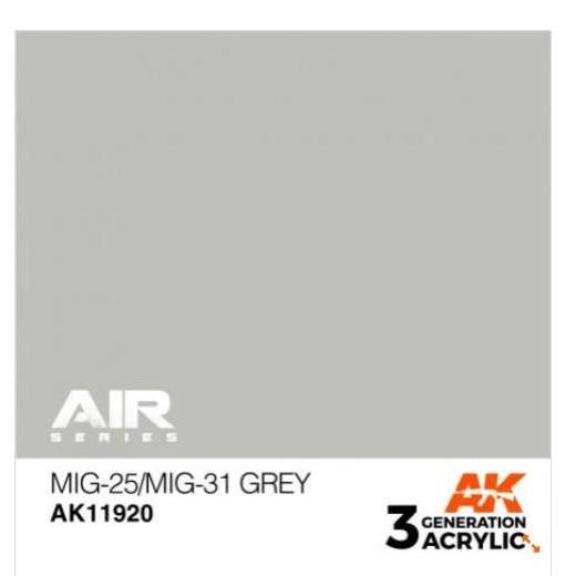 Promo MIG-25/MIG-31 GREY AK11920 - cat model kit paint Diskon