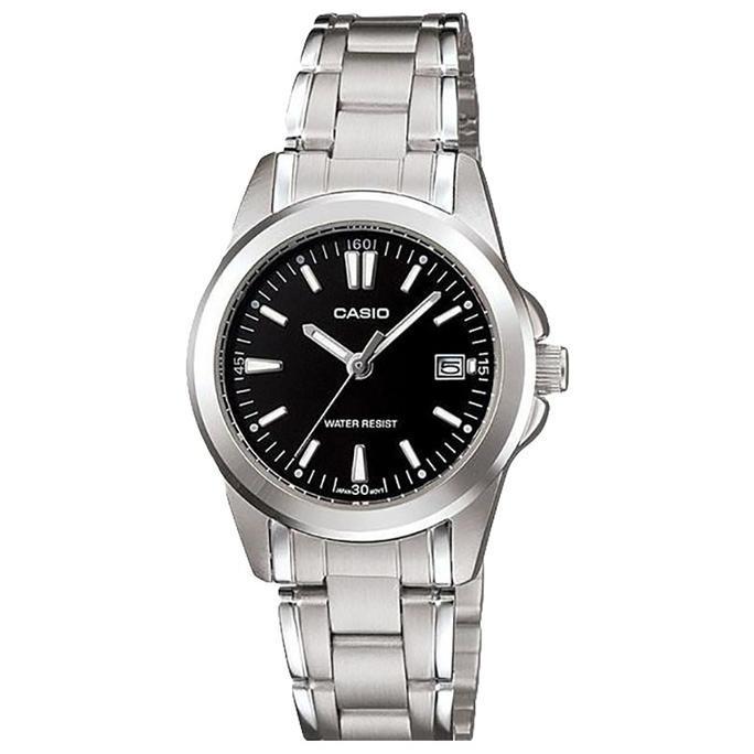 Jam Tangan Wanita Casio Standard LTP-1215A-1A2DF LTP1215 LTP-1215A Enticer Stainless Steel Band
