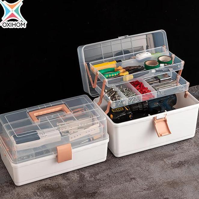 Oxihom Tool Box Kotak Kotak Penyimpanan Box Mainan Box Plastik Box Pancing