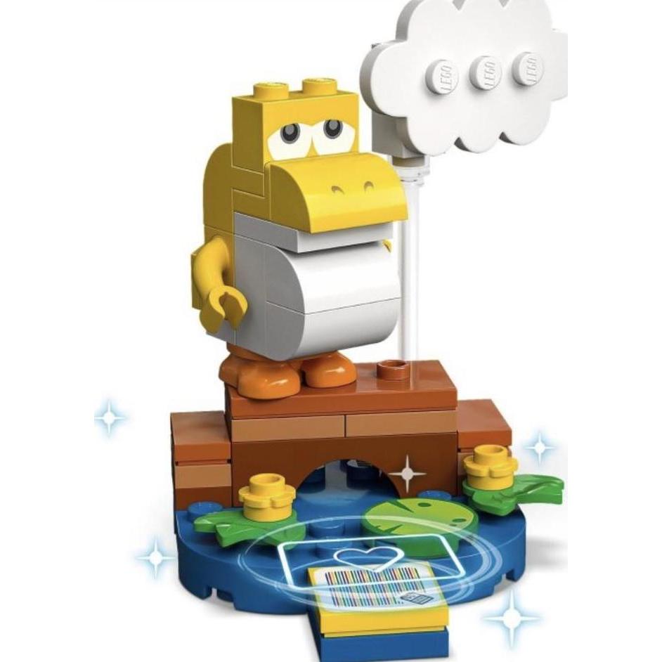 Promo LEGO 71410 Minifigures Baby Yoshi Super Mario Luigi Series 5 Diskon