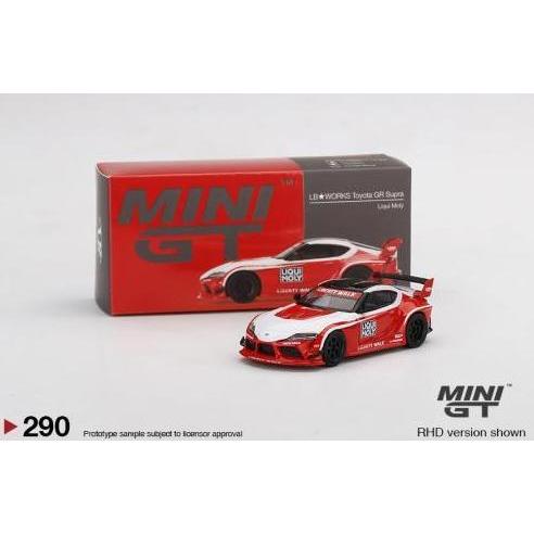 Promo MINI GT 290 - LB WORKS Toyota GR Supra Liqui Moly Diskon