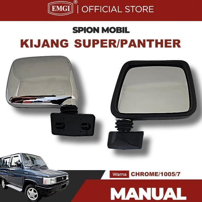 Emgi - Spion Mobil Variasi Kijang Super / Panther Manual Chrome