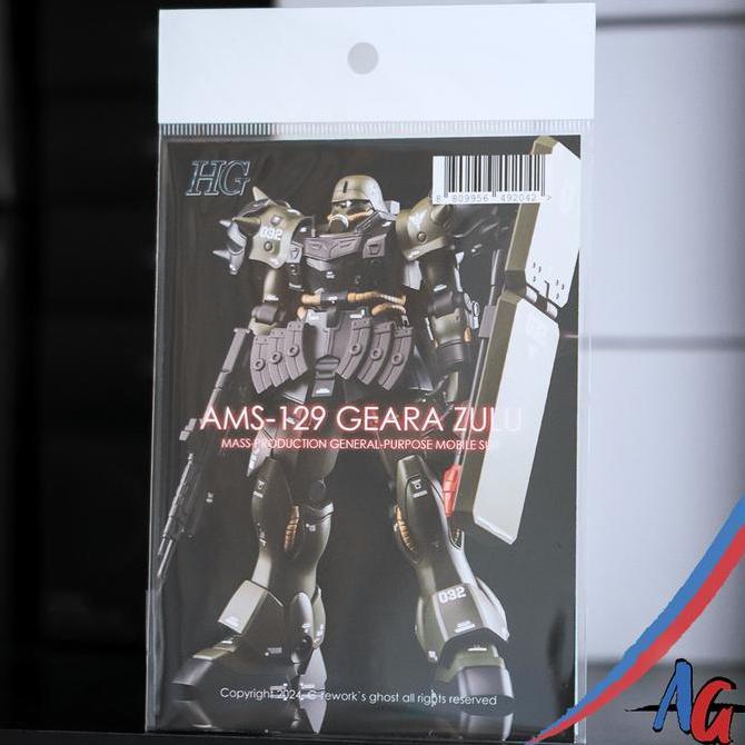 Promo G-Rework HG Geara Zulu Water Decal Sticker Diskon