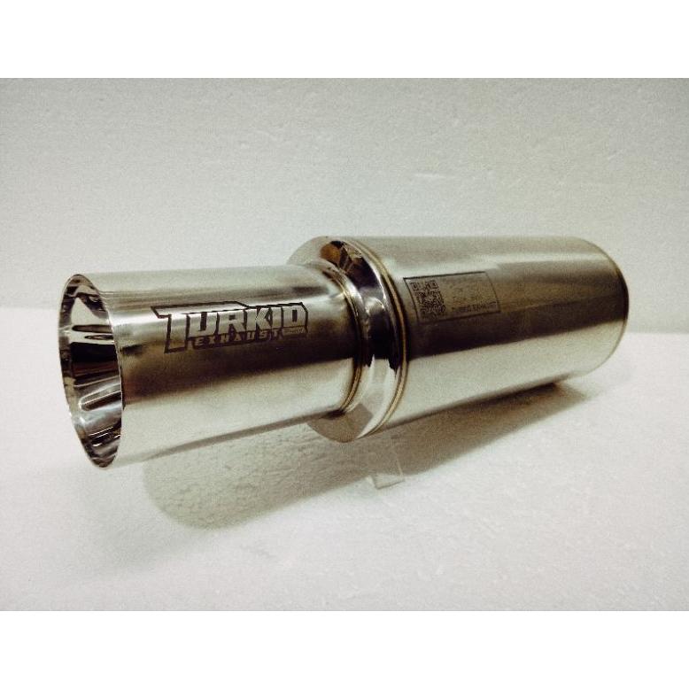 FREE ONGKIR KNALPOT MOBIL RACING BASS ADEM FULL STAINLESS ORIGINAL TURKID GRONEL HKS FUJISUBOKNALPOT