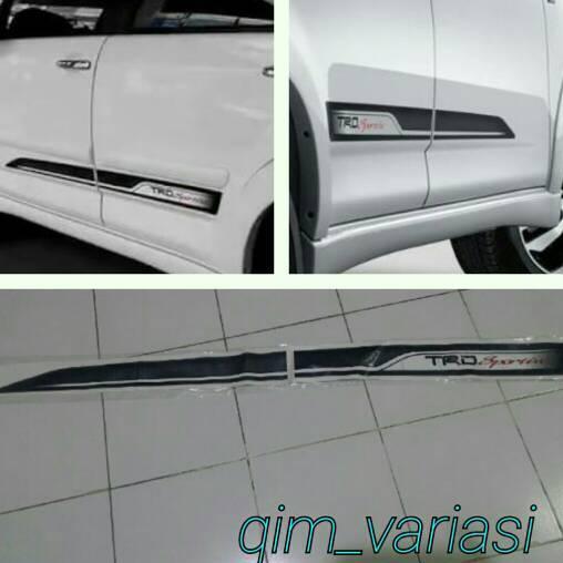 Lis Body Stiker Rush 2015 Trd Sportivo Toyota