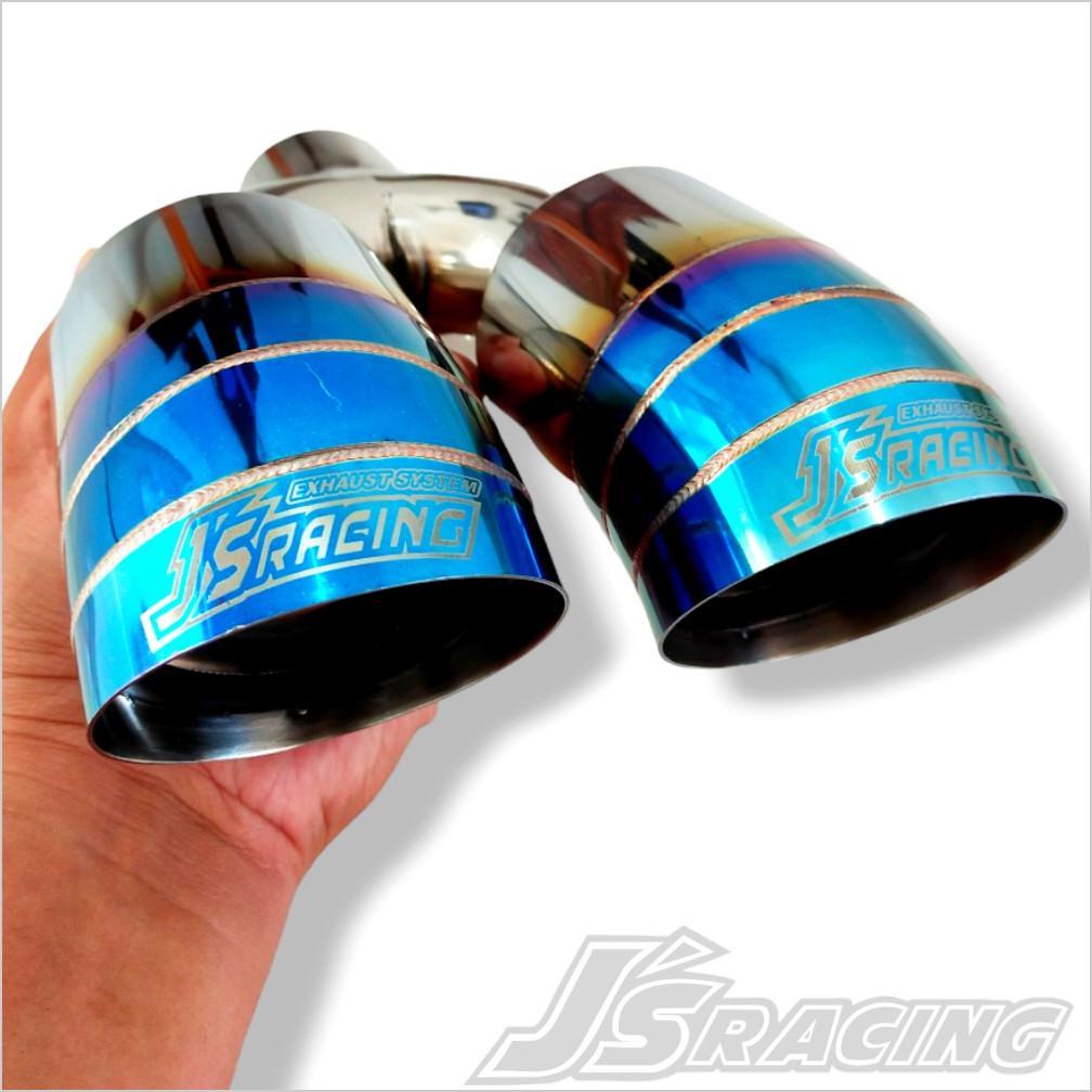 DISKON KNALPOT MOBIL JS RACING CABANG SUARA BASS ULEM BASS PADAT UNIVERSAL MOBIL