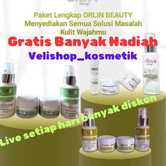 (Hadiah Gratis) Orlin Skincare Acne Glowing / Orlin Beauty / Orlin Beauty Skincare / Orlin / Orlin S