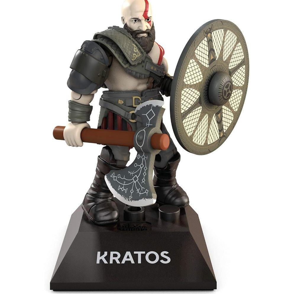Mega Construx Pro Builder God of War Kratos Figure
