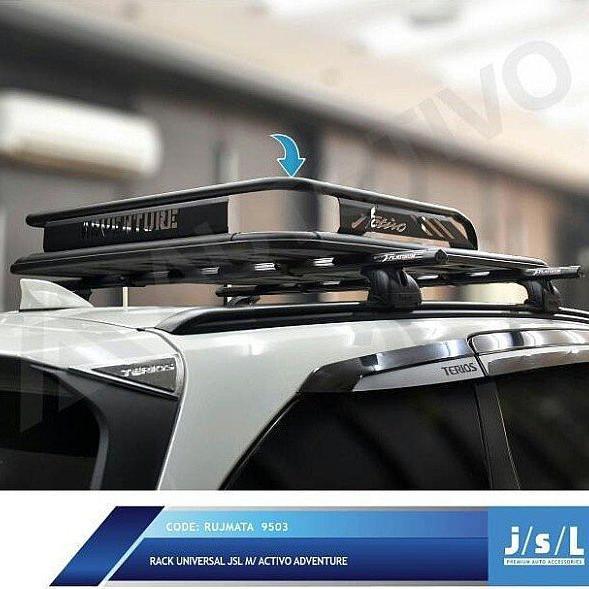 FREE ONGKIR RACK UNIVERSAL MODEL ACTIVO ADVENTURE ROOF RACK
