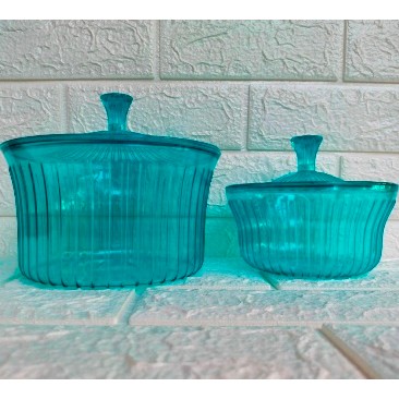 Tupperware Celebration Set ( 2 Pcs ) / Toples Lebaran / Tempat Penyimpanan Makanan / Toples Kristal