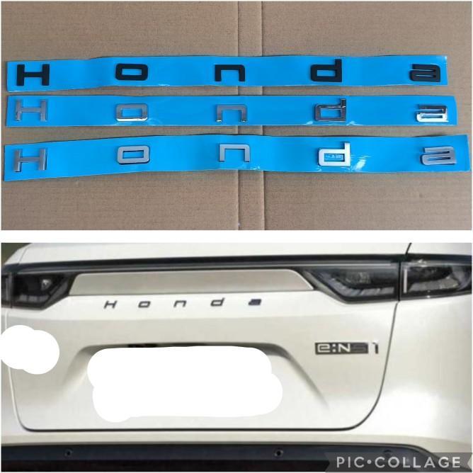 Emblem Tulisan Honda Hrv 2022 Belakang 2022-2024 Vezel Hybrid Japan