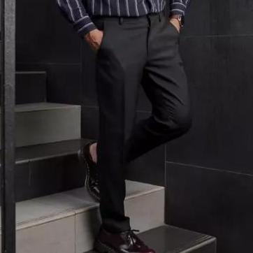Celana Ankle Pants Celana Ankle Pants Pria Slimfit / Bahan Kasual/