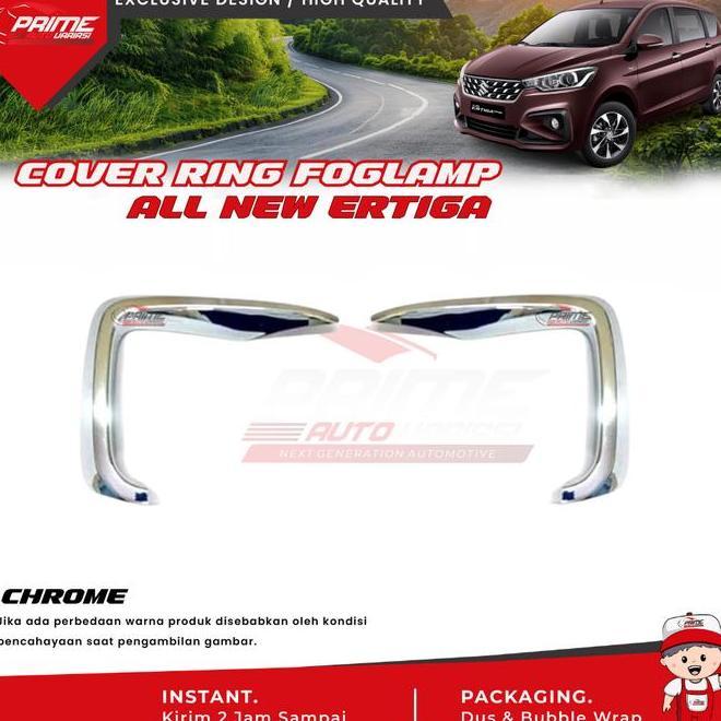 Garnish Ring Cover Ertiga 2018 Fog Lamp Lampu Kabut All 2019 2020