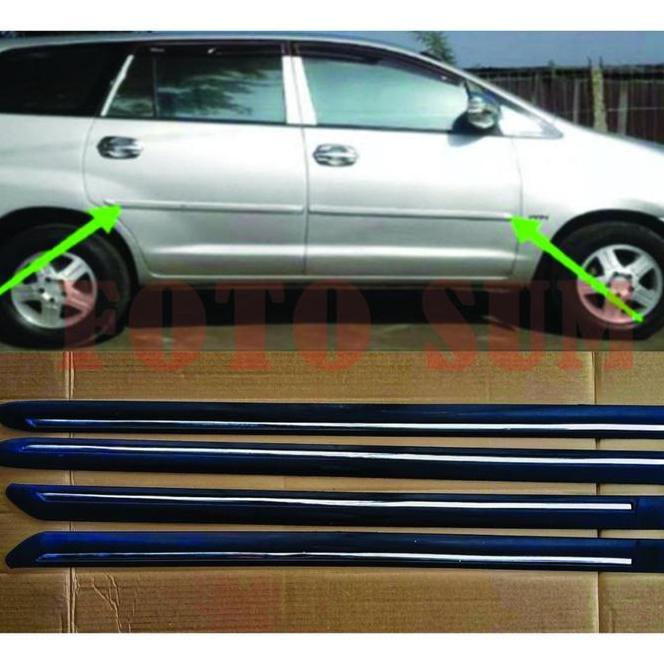 Lis Body Lis Innova 2005 Sampai 2015 Hitam Pintu Samping Mobil