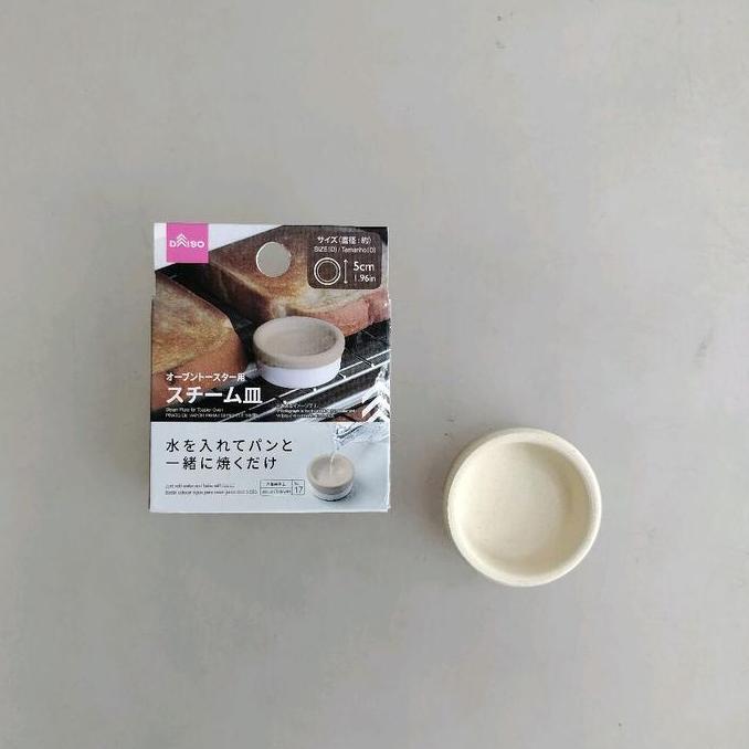 Ready oke] daiso mangkok air untuk oven toaster panggang roti tawar mangkok keramik wadah air untuk 