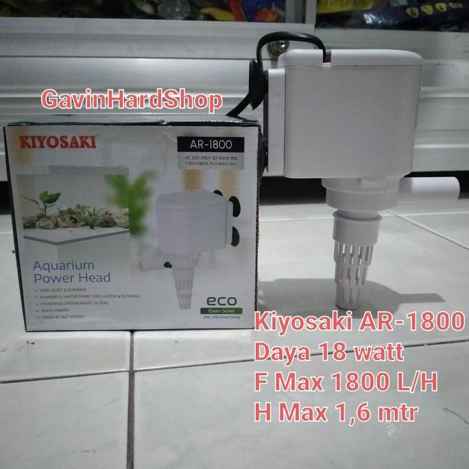 Pompa Aquarium Pompa Power Head Pompa Celup Kiyosaki AR-1800 1800 L/H
