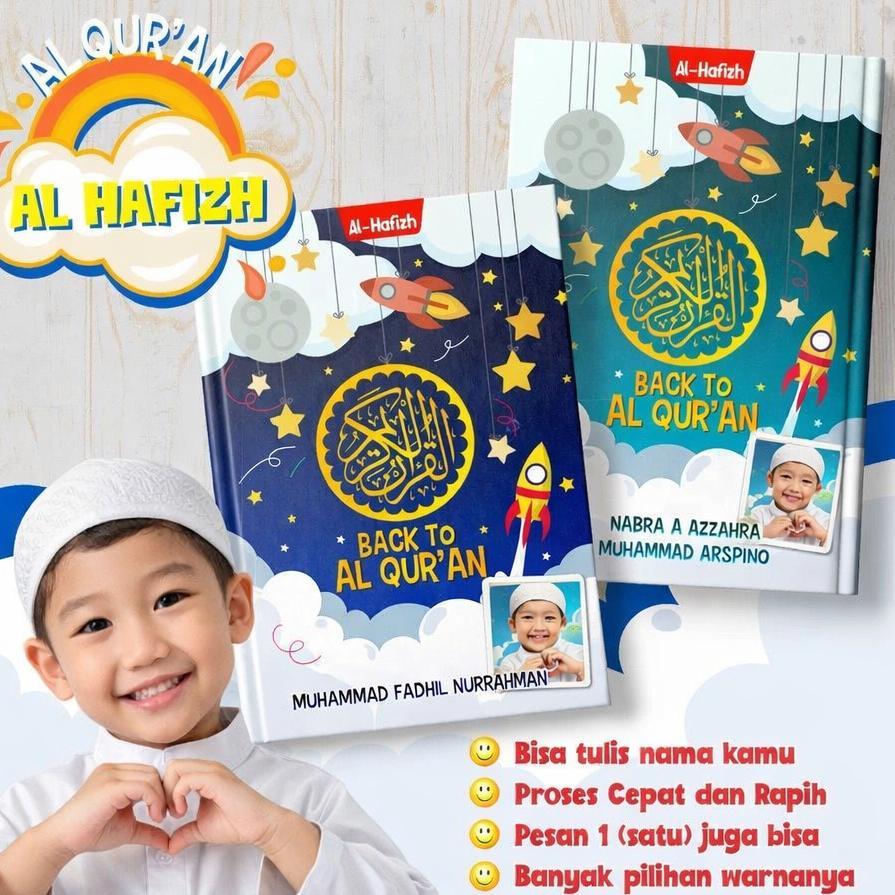 Best Seller (Free Custom Nama Dan Foto) Alquran Terjemah Latin Perkata Alquran Custom Nama Dan Foto 