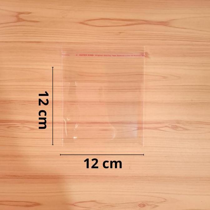 Opp Seal 12 12 Custom Sablon, Plastik Bungkus Makanan | Roti | Kue Terlaris