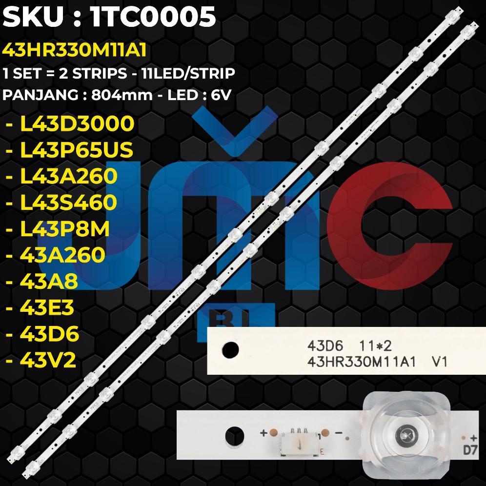 bestpromo backlight tv tcl 43 inch l43d3000b l43p65us l43a260 l43s460 43a8 43e3 43a260 43d6 l43p8m 4