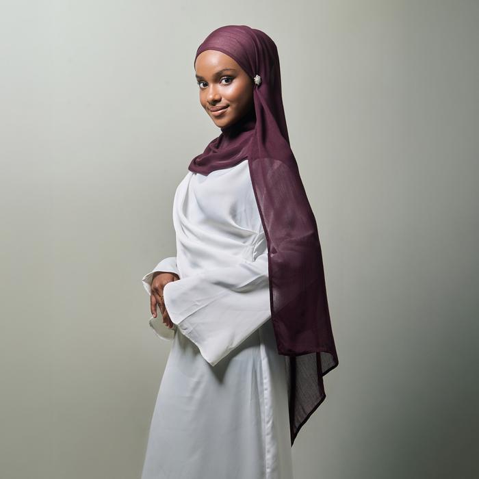 Bisa Cod - [Minor] Zm Zaskia Mecca - Leeya Pashmina Viscose Muslim - Pashmina Hijab Bahan Viscose Pr