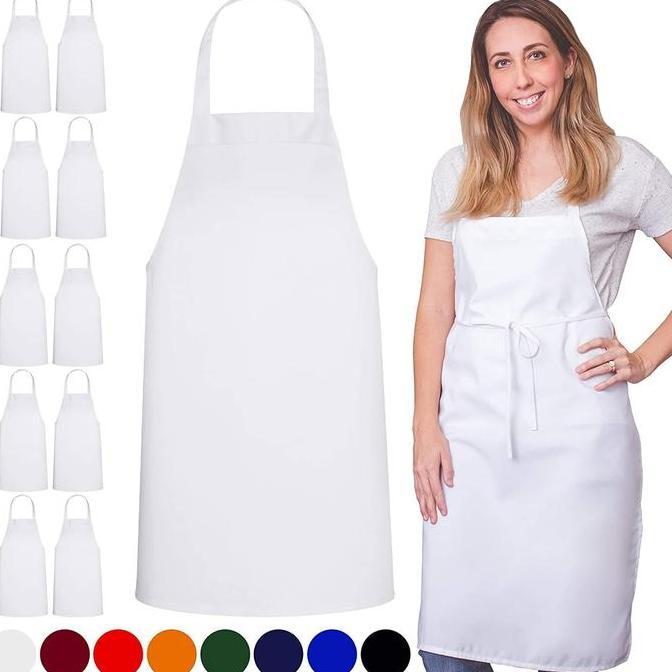 Apron/celemek - putih