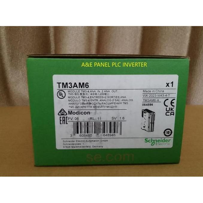 TERBARU - PLC SCHNEIDER Modicon TM3AM6 TM3 Analog Module